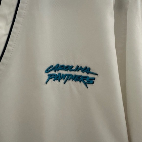 Cutter & Buck White Ladies Panthers pullover jacket - Picture 3 of 6